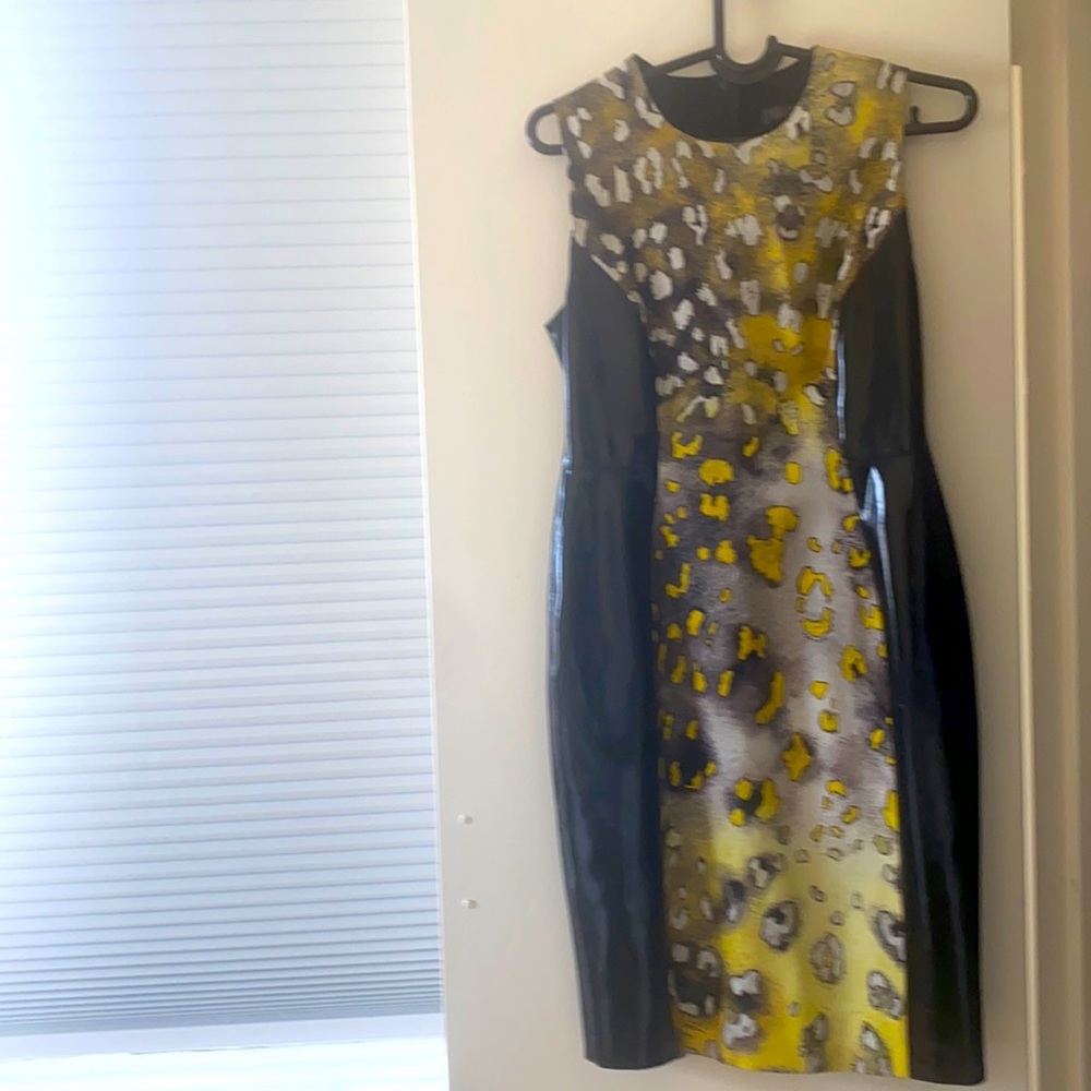 Versace Patent Leather Dress